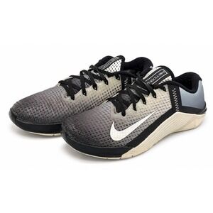 Nike Metcon 6 Womens 8.5 Black Anthracite Cross Training Shoes DJ3073-001